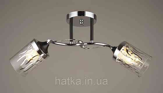 Люстра стельова Sirius B C1412/2 BK+CH Київ