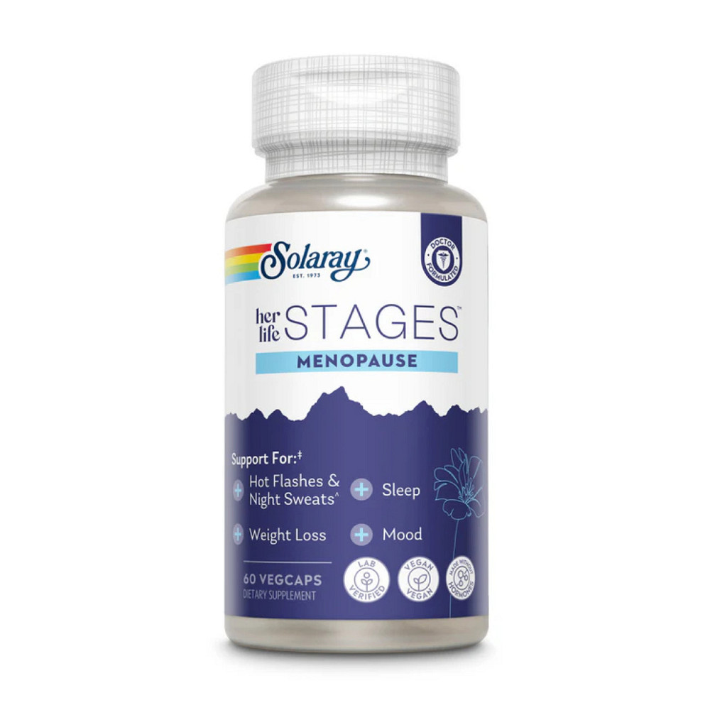 Комплекс для жінок під час менопаузи Solaray Womens Health Menopause 60 vcaps Київ - фото 3
