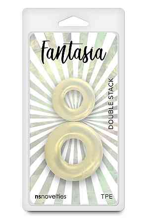 Эрекционные кольца NS Novelties Fantasia прозрачные, 2 шт Sex Aura Киев