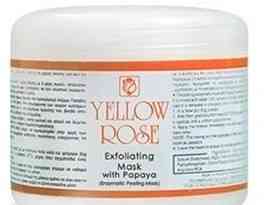 Відлущуюча маска з папаєю Exfoliating mask with papaya Yelow rose 25 мл Дніпро