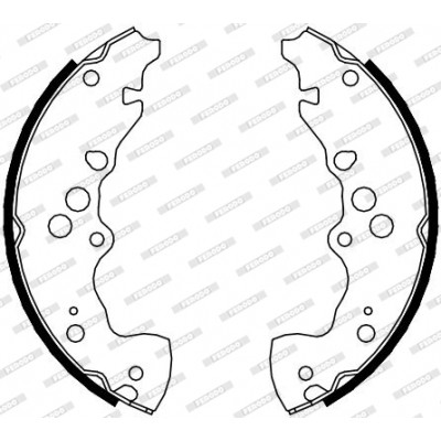 Гальмівні колодки FERODO FSB4115 Вінниця - фото 2