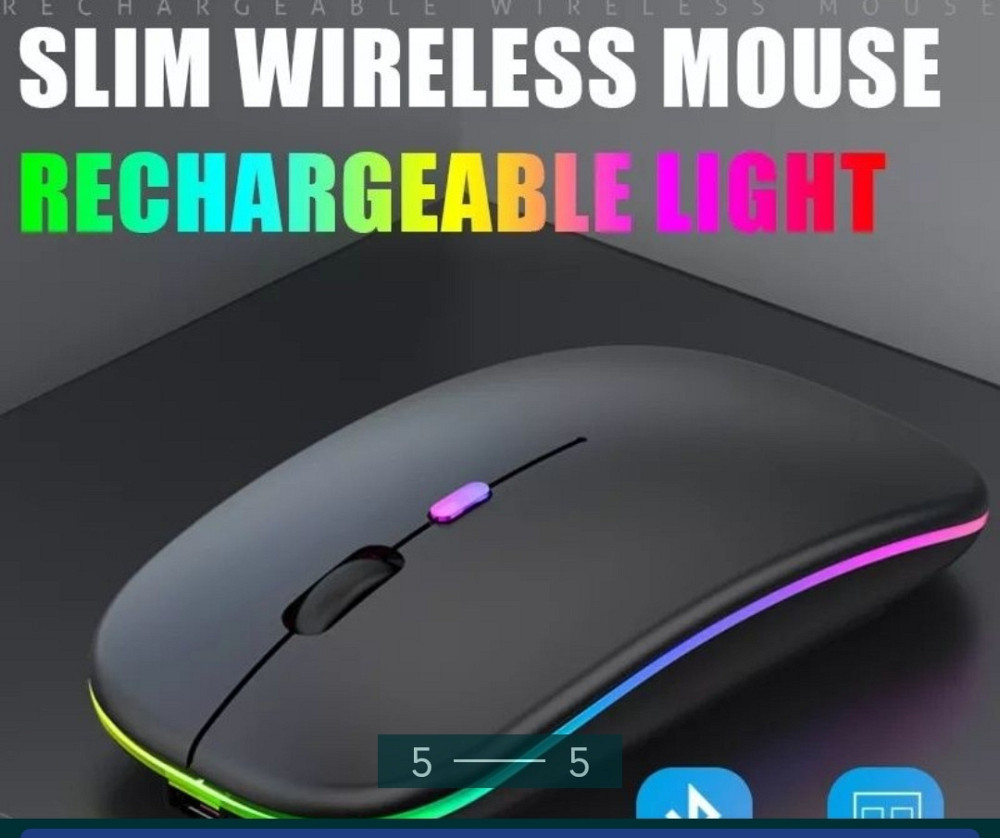 Безпроводная Мыша с подсветкой, блютуз мышь. Киев - изображение 5