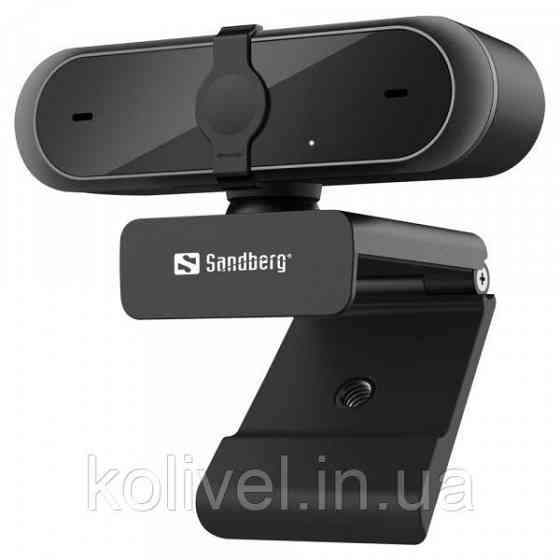 Веб-камера Sandberg Webcam Pro Autofocus Stereo Mic (133-95) Київ