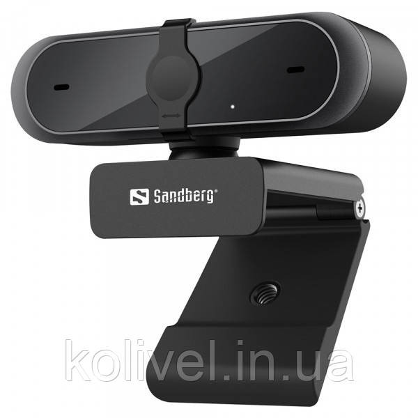 Веб-камера Sandberg Webcam Pro Autofocus Stereo Mic (133-95) Київ - фото 3