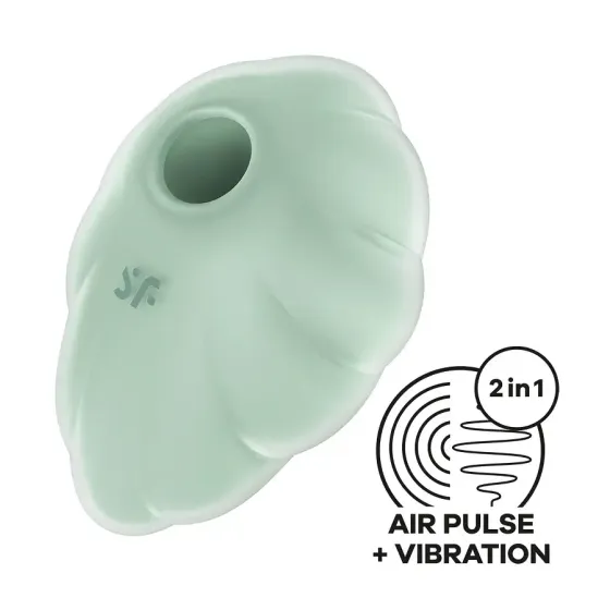 Вакуумний вібратор Satisfyer Cloud Dancer (Mint) Львів