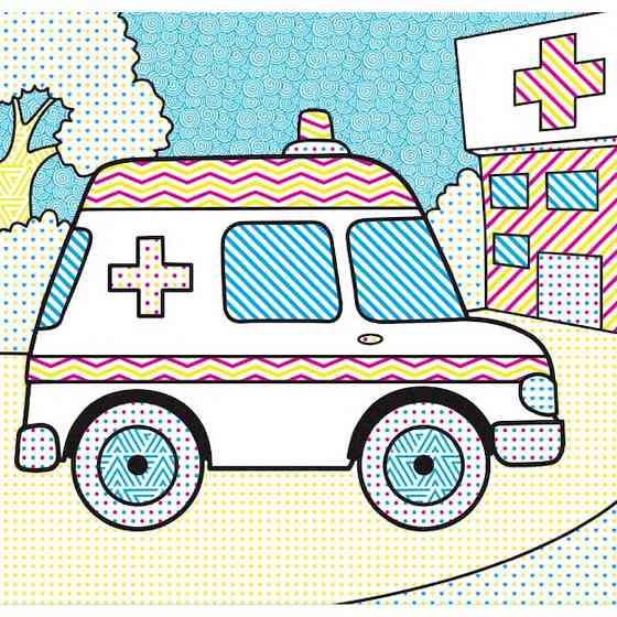 Водні розмальовки Чарівна розмальовка Машинки 757159, 4 малюнки Вінниця