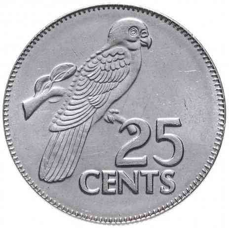 Seychelles Сейшельські О Сейшели - 25 Cents 2010 UNC Полтава