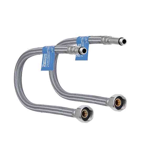 Шланг для подключения смесителя Thermo Alliance Standart (пара) 60 см NYLON M10x1/2