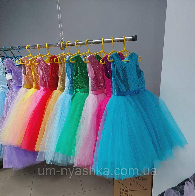 Детские нарядные платья с блестками Кривой Рог - изображение 5