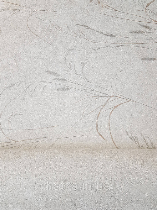 Шпалери метрові вінілові на флізеліні Sintra Vila прованс польові квіти рослини світло-бежеві 533208 Київ - фото 3