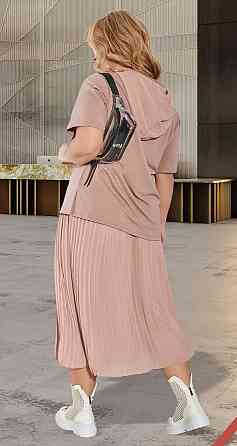 Костюм зі спідницею в складку великого розміру (56) Київ