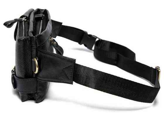 Сумка на пояс Чорна (Vintage) Київ
