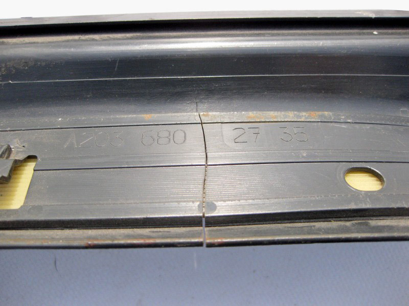 Mercedes-Benz  A2036802735 9051 Накладка чорна лівого дверного отвору з хромом, є тріщина CLC CL203 Sportcoupe C203 Одесса - изображение 4