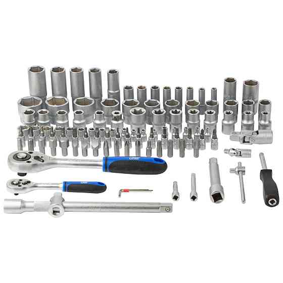 Набір насадок торцевих і біти 1/4", 1/2" 108 шт Start GRAD (6003205) Київ