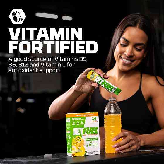 Енергетичний гель German American Technologies JetFuel Energy + Performance 1 Stick Pack (Peach Mango) Луцьк