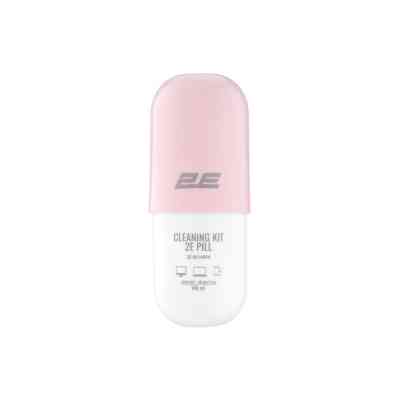 Спрей для очистки 2E PILL 140ml for office equipment +Microfibre 20 cm, white-pink (2E-SK140PN) Винница
