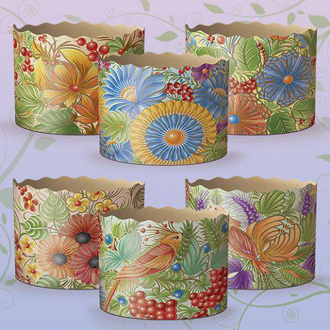 Форми для Пасок 300 гр d110 h85 Петриківка 50 шт/пач. Харків - фото 2