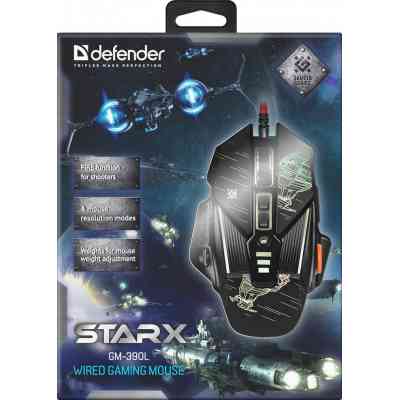 Мышка Defender sTarx GM-390L Black (52390) Винница