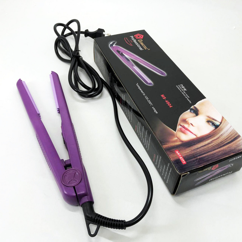 Утюжок выпрямитель для волос с терморегулятором Domotec, Плойка-выпрямитель, Плойка выравниватель MR-96 Львов - изображение 4