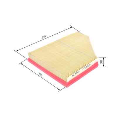 Повітряний фільтр для автомобіля Bosch F026400484 Вінниця