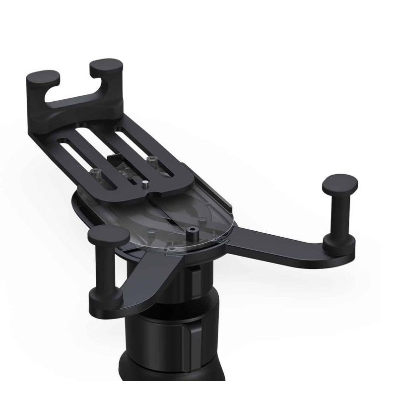 Автотримач для телефона з БЗП Baseus Stable Gravitational Wireless Charging Car Mount Pro 15W (Air Outlet Version) Black Київ - фото 1