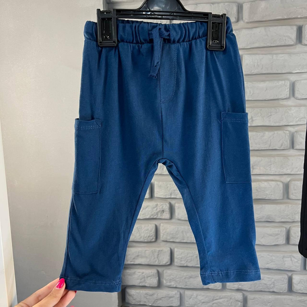 Дитячі Спортивні Штани для Хлопчика LC Waikiki Сині 9-12 міс (74-80см) пакунок малюка Киев - изображение 4