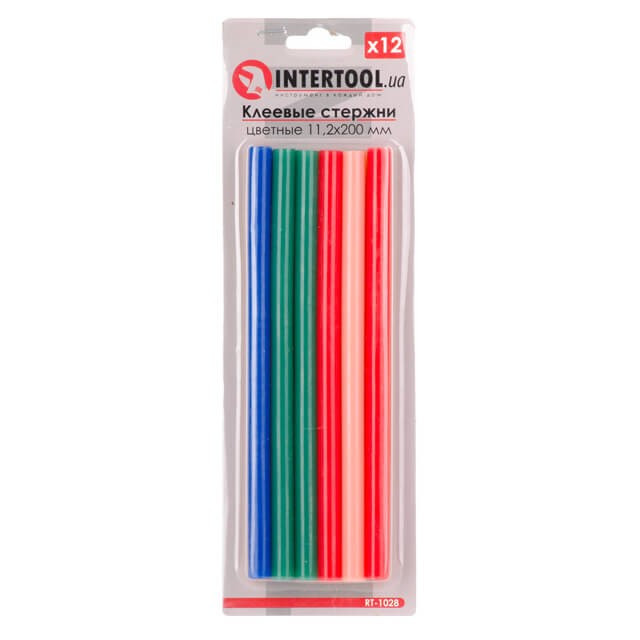 Стержень клеючий INTERTOOL RT-1028 кольоровий Коломыя - изображение 3