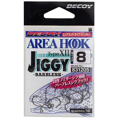 Крючок Decoy AH-12 Area Hook Jiggy 08 (10 шт/уп) (1562.08.74) Винница - изображение 2
