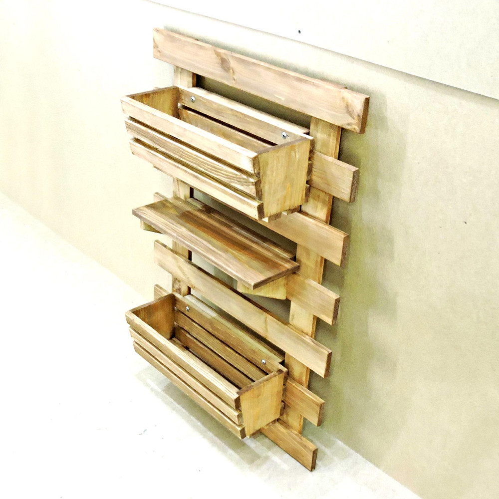 Полка настенная для цветов 