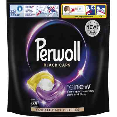 Капсули для прання Perwoll Для темних та чорних речей 35 шт. (9000101811544) Вінниця
