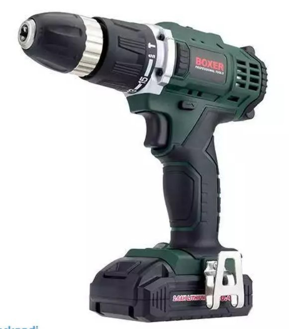 SR-016 Акумуляторний набір інструментів: кутова шліфмашина 125мм + дриль-шуруповерт 20,4В, 2 батареї та кейс Одеса - фото 4