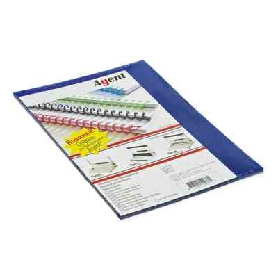 Обложка для переплета Agent пласт.А4 180/200мк (25 шт.) сині (1510284) Винница