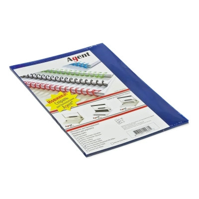 Обложка для переплета Agent пласт.А4 180/200мк (25 шт.) сині (1510284) Винница - изображение 1