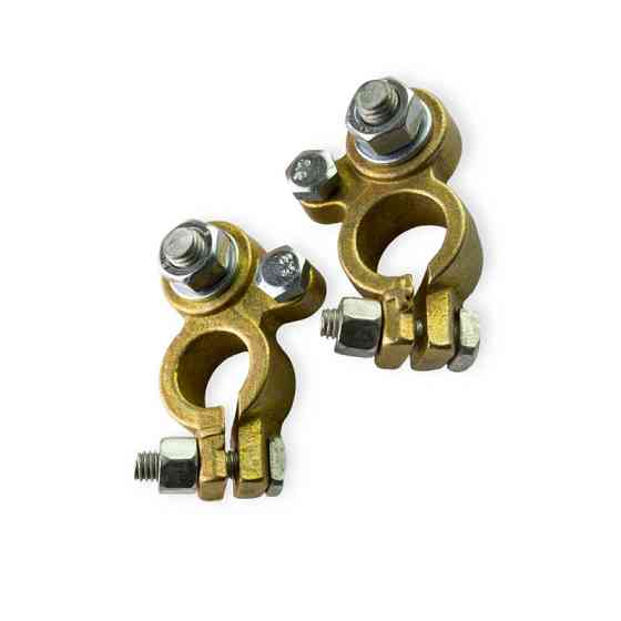 Клема універс. латунь (к-т) Кам'янець-Подільський посилено. (болт d-8) Мукачево