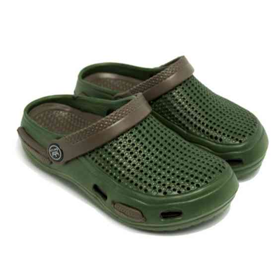 Крокси дитячі підліткові сабіки "Like Crocs" Хакі 32 20.5 см Одеса