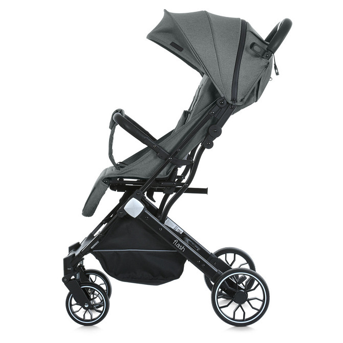 Коляска дитяча FLASH Stone Gray прогулянкова з чохлом на ніжки Темна-Сіра (M 5727-1) Чернігів - фото 6