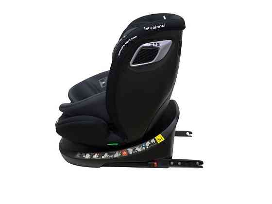 Автокрісло VELANO Vento 360° i-Size 40–150 см, ISOFIX + опорна нога, grey Київ