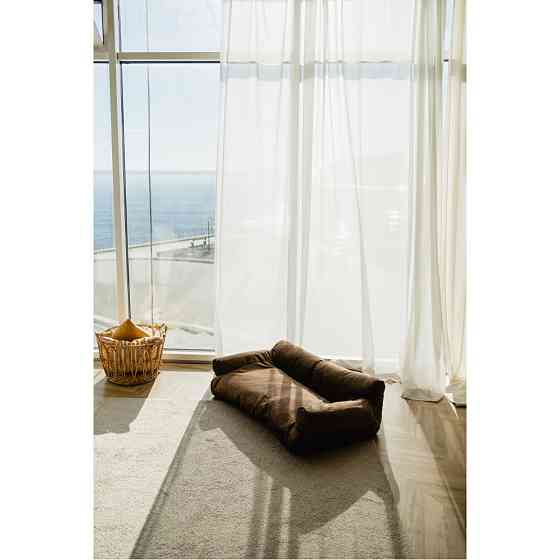 Велюровий диванчик для собак і котів Incor коричневий 10073 M (66х37х33) Київ