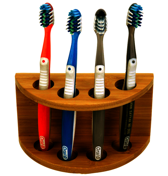 Органайзер для зубних щіток "Эсуэйра" охра Миколаїв - фото 1