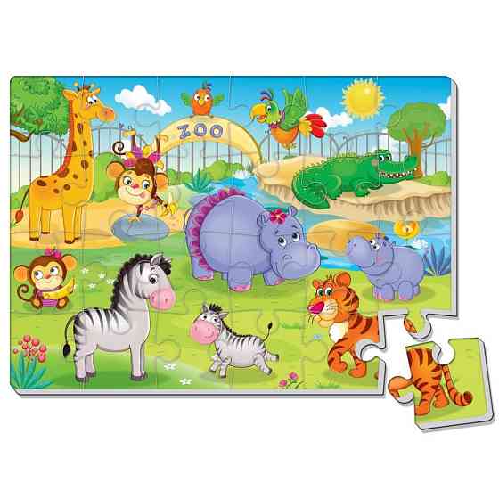 Детский мягкий пазл 