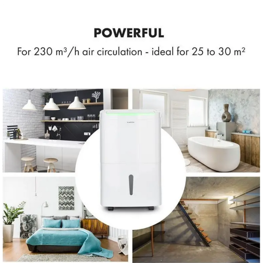 Осушитель воздуха KLARSTEIN DryFy Connect 30 WiFi, 30 л/сутки, 5 л, до 30 м2 Киев - изображение 6