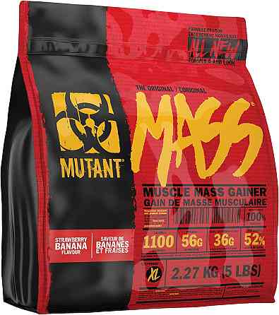 Гейнер Mutant Mass 2270 g (Strawberry banana) Луцк