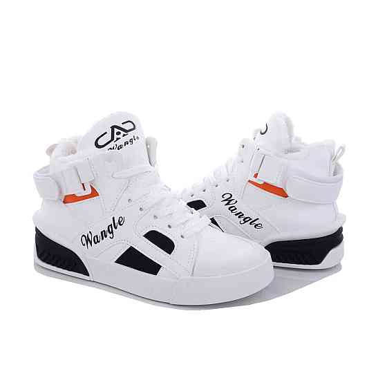 Зимові жіночі Кросівки на хутрі Білі Снікерси Черевики (розміри: 36,37,38,39,40) Дніпро