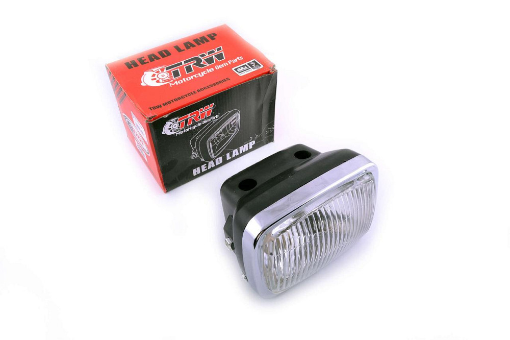 Фара (у зборі) мопед Дельта (квадратна з підсвічуванням) W Мукачево - фото 1