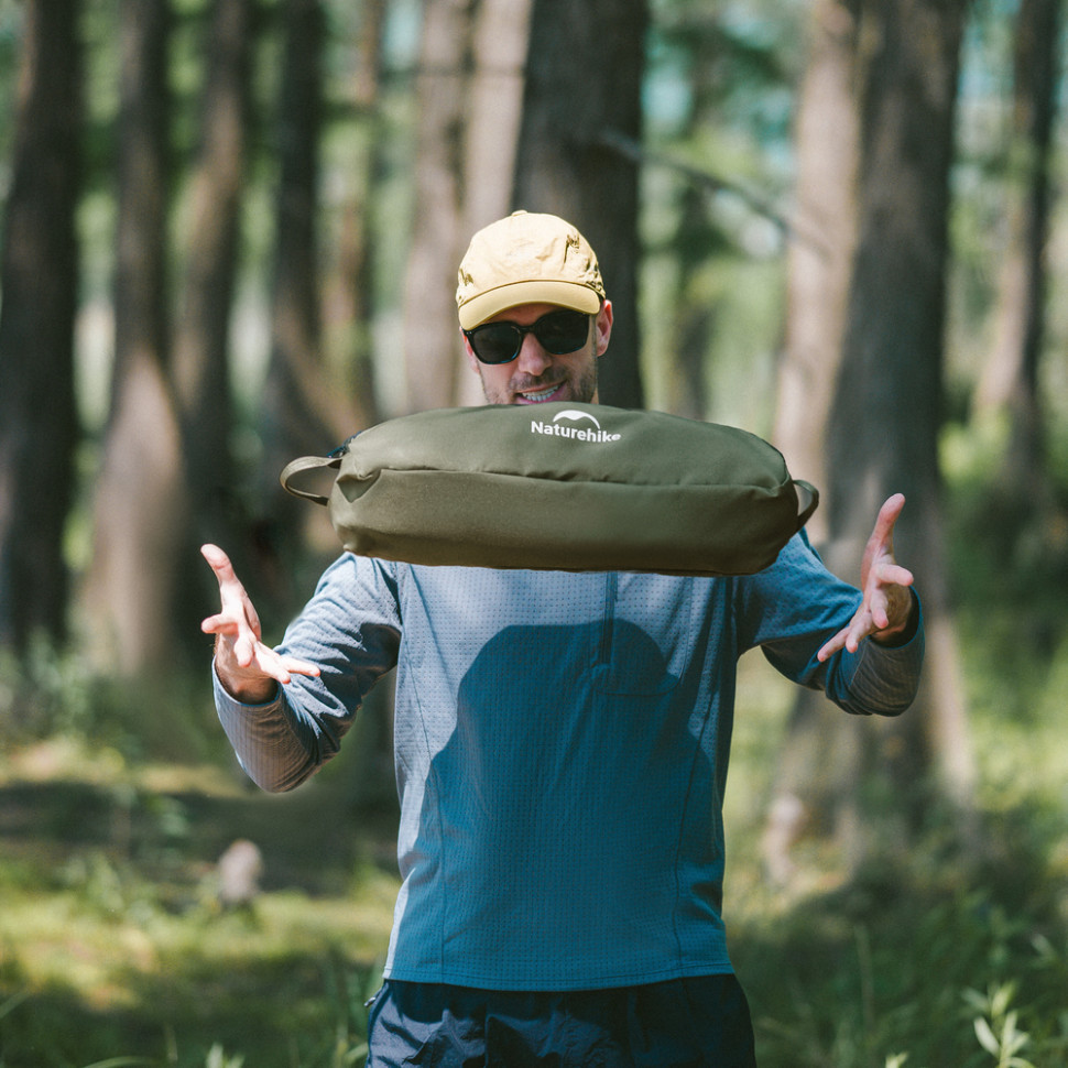 Стілець складаний ультралегкий Naturehike CNK2550JJ013 Yamami YL01, розмір L, алюміній, сірий Київ - фото 9