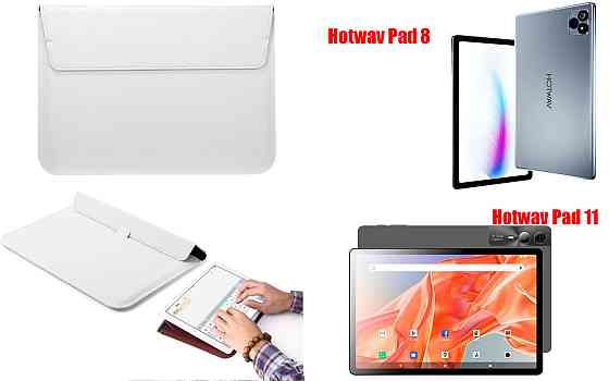 Чохол-конверт VitoCase для Hotwav Pad 8, Hotwav Pad 11, з функцією підставки для планшета Білий Київ