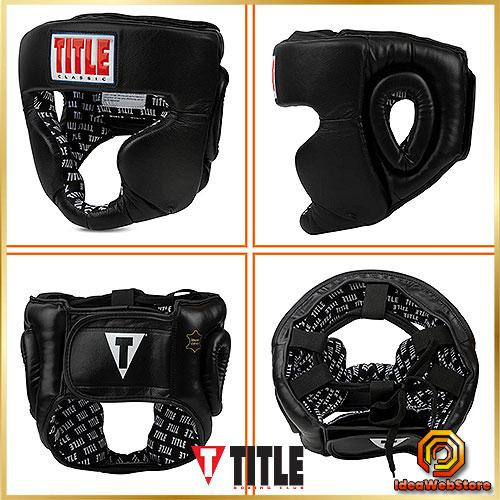 Шолом боксерський тренувальний класичний для боксу та єдиноборств Захисний шолом для боксу TITLE Training 2.0 розмір L чорний Київ - фото 8
