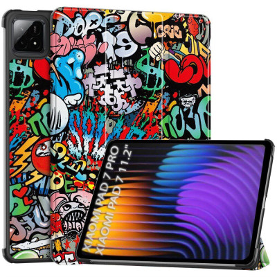 Чохол до планшета BeCover Smart Case Xiaomi Pad 7 / 7 Pro 11.2&quot; Graffiti (712804) Вінниця - фото 1