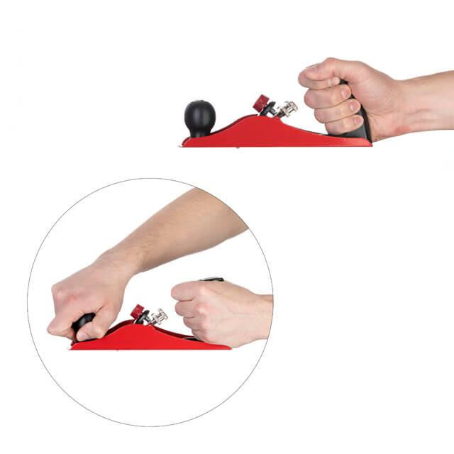 Рубанок металлический, 235×45 мм INTERTOOL HT-0045 Киев - изображение 4