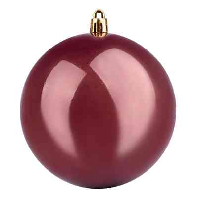 Елочная игрушка YES! Fun 10 см, темно-кофейная, перламутровая (973506) Винница